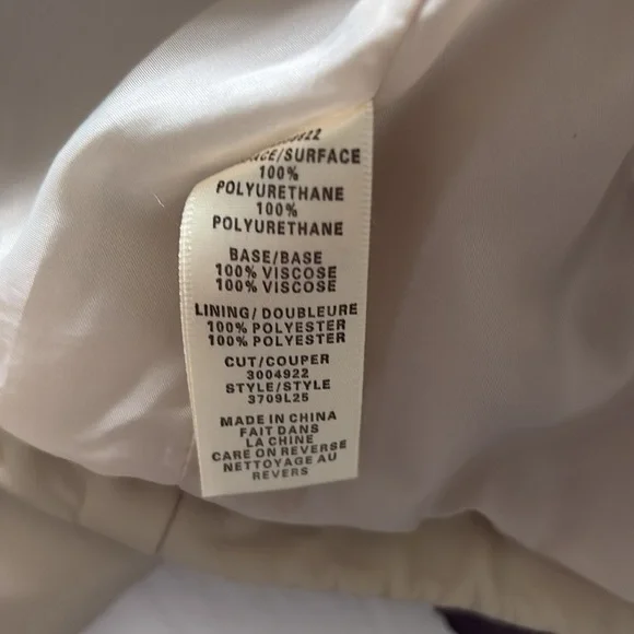 Max Studios Faux Leather Jacket - Picture 3 of 3